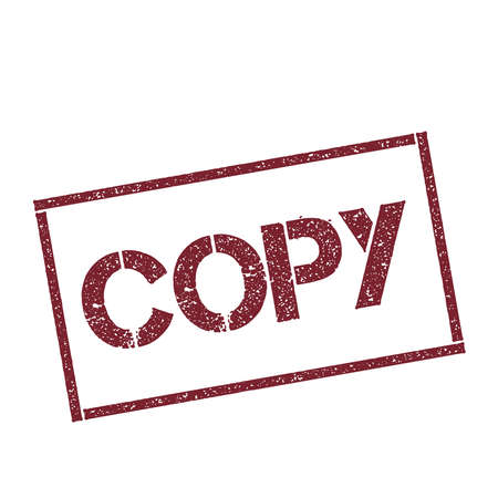 Copy rectangular stamp.のイラスト素材