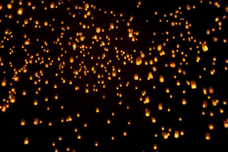 Sky lanterns.の写真素材