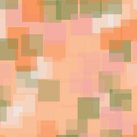 Abstract squares pattern. Pink geometric background. Adorable random squares. Geometric chaotic...