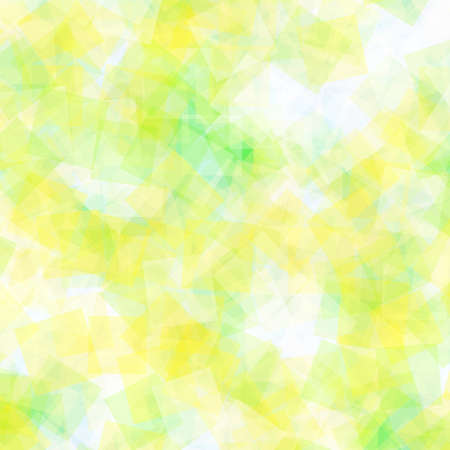 Abstract squares pattern. Blue geometric background. Brilliant random squares. Geometric chaotic decor. Vector illustration.のイラスト素材