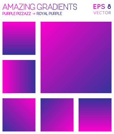 Colorful gradients in hot magenta, royal purple color tones. Admirable gradient background, outstanding vector illustration.のイラスト素材