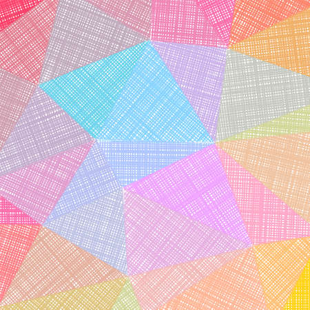 Hand-drawn pencil background. Marker hatching background. Adorable pencil sketch with colorful strokes. Marvelous vector illustration.のイラスト素材