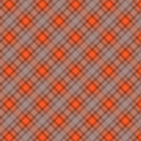 Scottish cage abstract textile seamless background. Plaid skirtのイラスト素材
