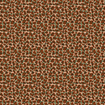 Faux leather texture vector seamless pattern background. Blended ochre transparent layers of random...