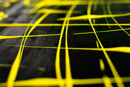 colorful art background from paint strokes, texture for designの写真素材