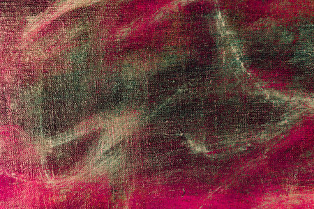 Multicolored abstract background, drawing with oil paints on artistic linen canvasの写真素材