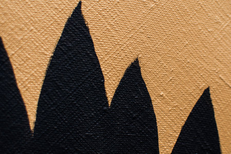 background, texture of brush strokes and splashes of paint, design elementsの写真素材