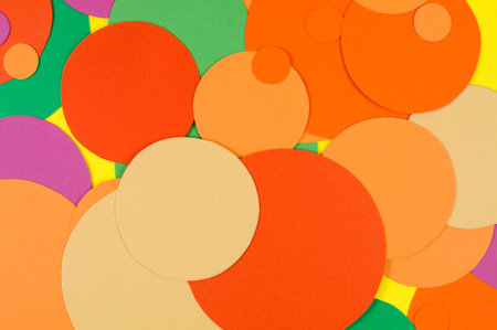 colorful background of geometric shapes, block colorsの写真素材