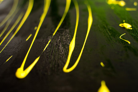 colorful art background from paint strokes, texture for designの写真素材