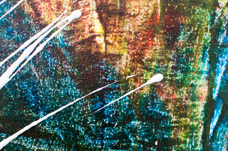 background, artistic texture, paint strokes for paper design, textileの写真素材