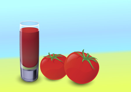 The Tomato Juiceのイラスト素材