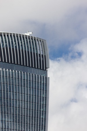 LONDON - OCTOBER 17, 2014: The 20 Fenchurch Street ' Walkie-Talkie' building is the 5th tallest...