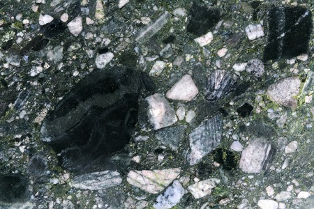 Breccia rockの写真素材