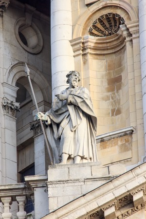 St. Paul's cathedral - detailのeditorial素材