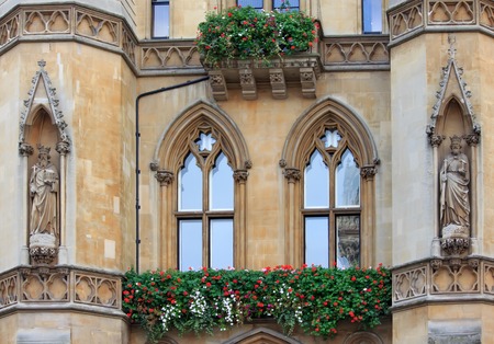 Westminster school - Dean' S Yard balconyのeditorial素材