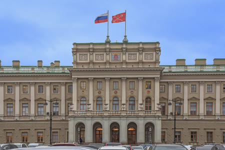 The Mariinsky Palace in Saint Petersburgのeditorial素材