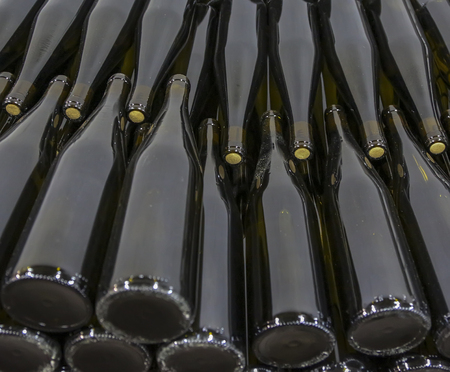 Wine bottlesの写真素材