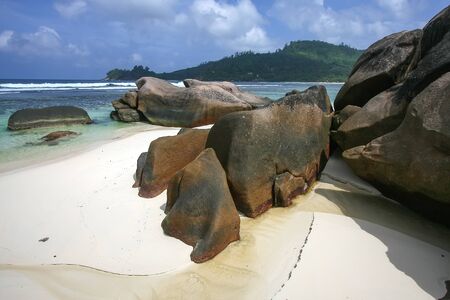 Seychelles beachの写真素材
