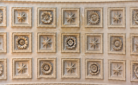 Ceiling in the Vatican Museums, Italyのeditorial素材