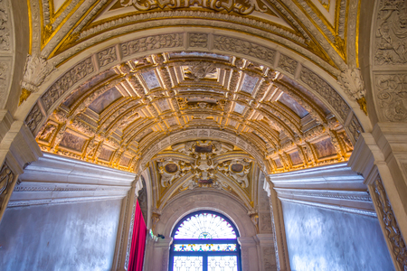 Interior of the Doge's palace in Venice, Italyのeditorial素材