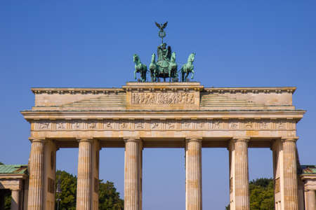 Berlin Brandenburg Gate Brandenburger Tor in Germanyのeditorial素材
