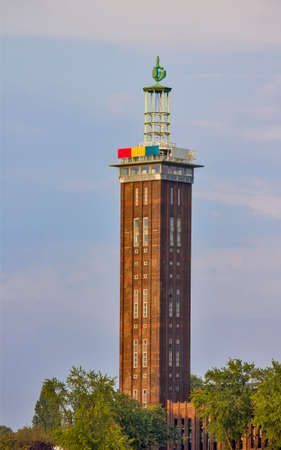 Fair tower in Cologne, Germanyのeditorial素材