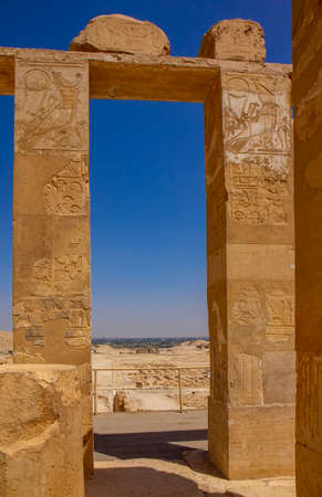 Door in the Mortuary Temple of Hatshepsut, Egypt