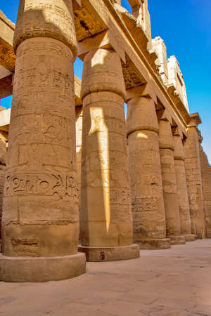 Great Hypostyle Hall in Karnak temple complex, Egypt