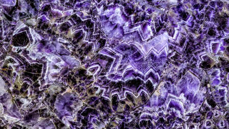 View of the purple agate decorative stoneの写真素材
