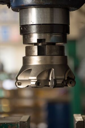 Milling cutting tool for working machine processの写真素材