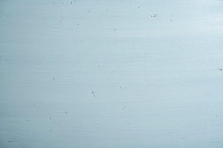 Empty light blue wooden background. Copy space ready for your text, promotion or product.の写真素材