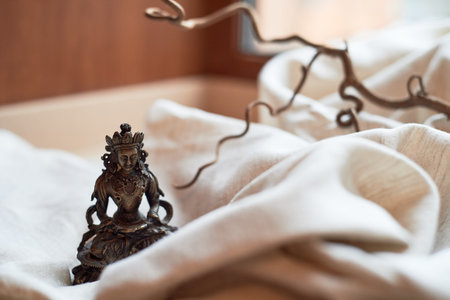 Indian . Meditation and tranquility Minimalism