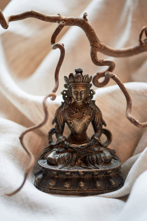 Indian . Meditation and tranquility Minimalism