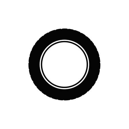 Car tire vector. Icon. Logo. Auto Tyre.のイラスト素材