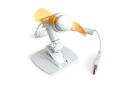 USB miniature fanの写真素材