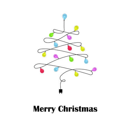 An illustration of a Christmas decoration. Christmas greeting card.のイラスト素材