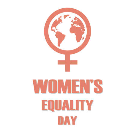 Womens Equality Day. Celebrated annually on August 26.のイラスト素材