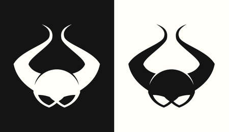 Jester or clown mask symbol vector iconのイラスト素材