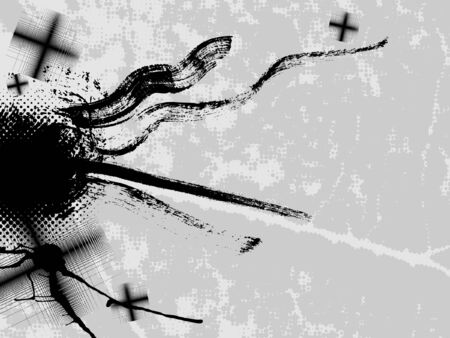 abstract background, vector  without gradientのイラスト素材