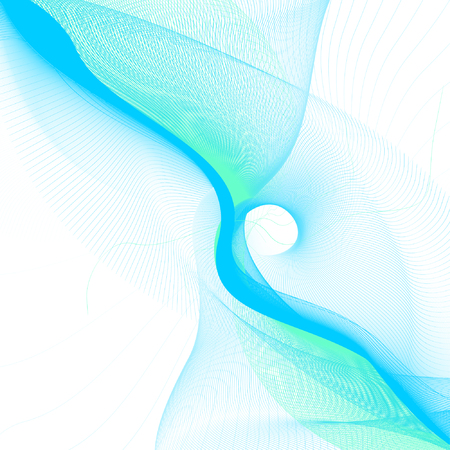 abstract background, vector, stylized waves, place for textのイラスト素材