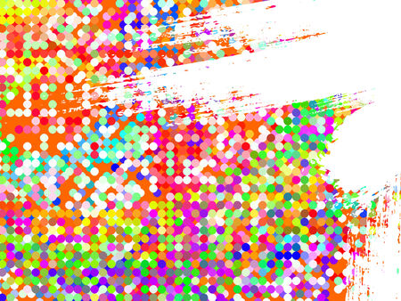 colorful abstract background from mosaic tiles, vector without gradientのイラスト素材