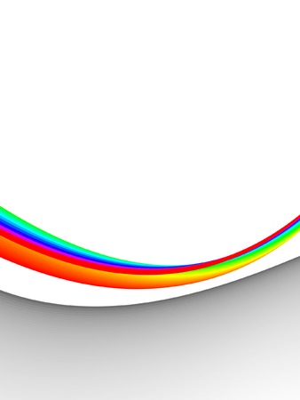 colorful 3ds lines, vector background with copy-spaceのイラスト素材