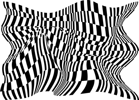 abstract background, vector, stylized waves, place for textのイラスト素材