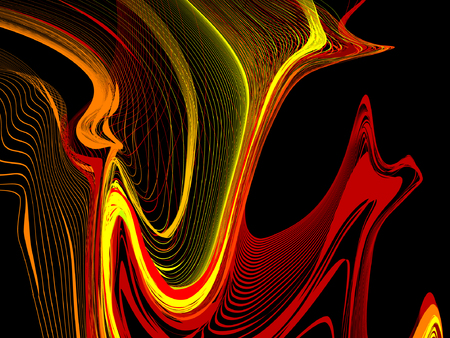 abstract background, vector, stylized waves, place for textのイラスト素材