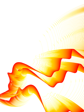 abstract background, vector, stylized waves, place for textのイラスト素材