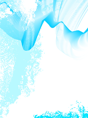 abstract grunge background, vector, fantastic linesのイラスト素材