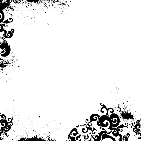 floral background, vector, floral styleのイラスト素材