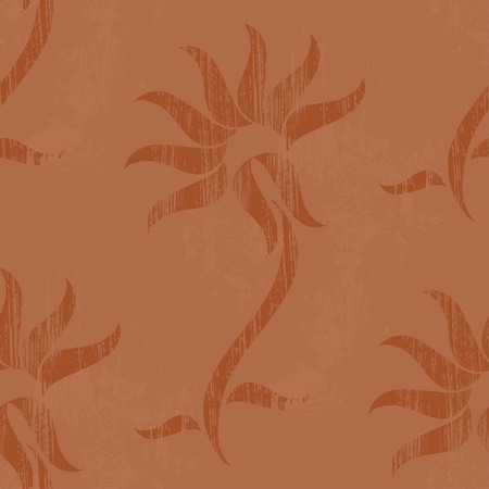 Vintage damask wallpaper , vector seamless patternのイラスト素材