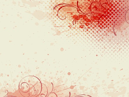 floral background, floral styleのイラスト素材