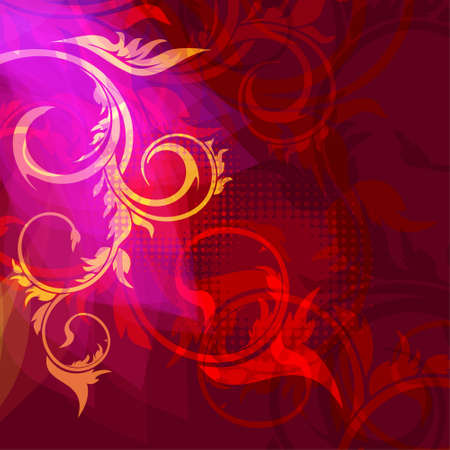 floral background のイラスト素材